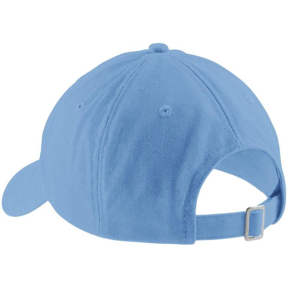no-logo Port & Company Brushed Twill Low Profile Cap-Headwear-Port & Company-Thread Logic