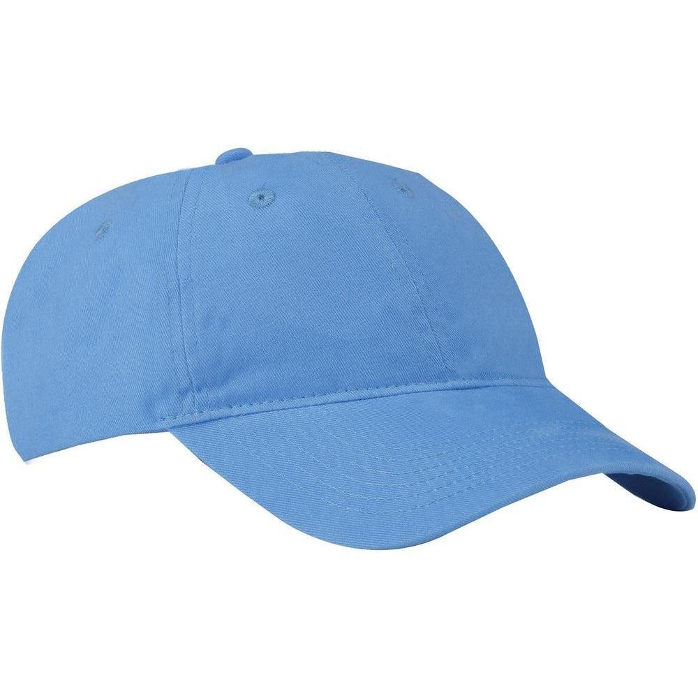 no-logo Port & Company Brushed Twill Low Profile Cap-Headwear-Port & Company-Thread Logic