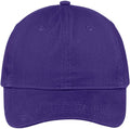 Port & Company Brushed Twill Low Profile Cap-Regular-Port & Company-Purple-OSFA-Thread Logic 