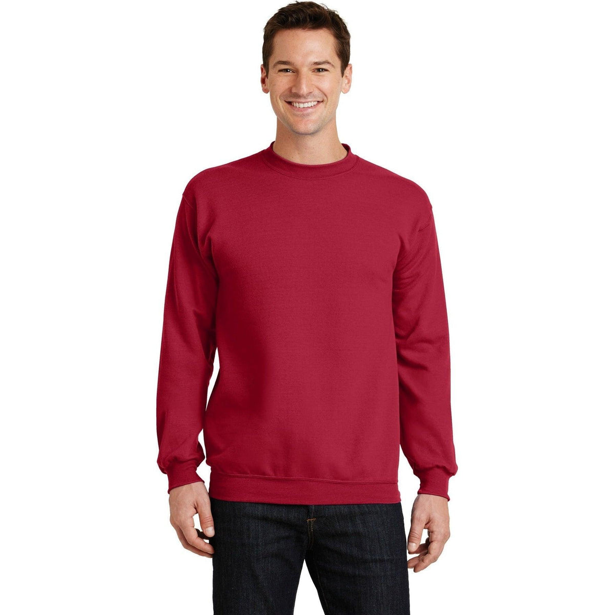 no-logo Port & Company Classic Crewneck Sweatshirt-Crewnecks-Port & Company-Thread Logic
