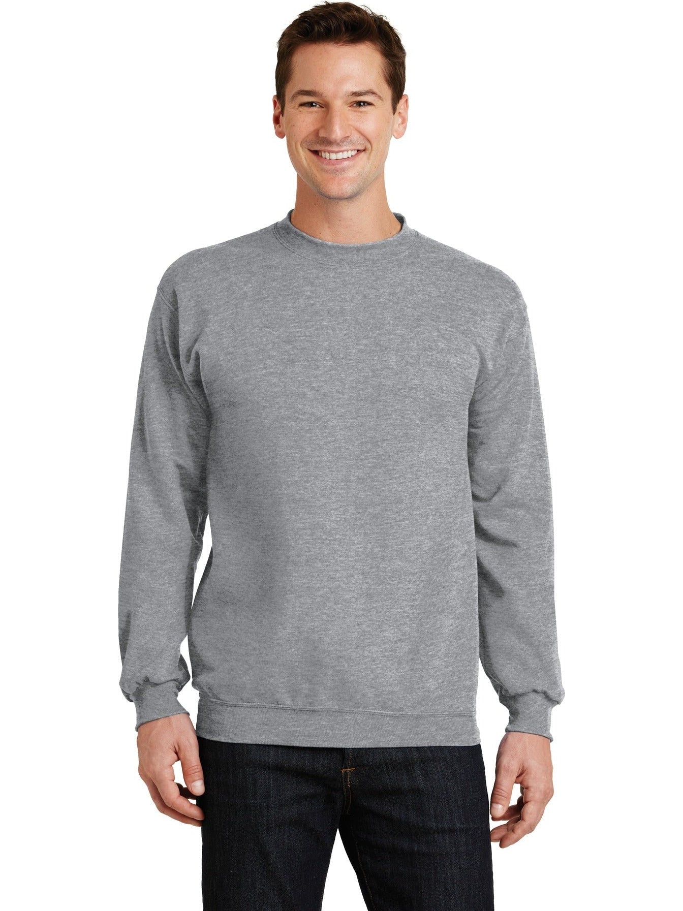 no-logo Port & Company Classic Crewneck Sweatshirt-Regular-Port & Company-Thread Logic