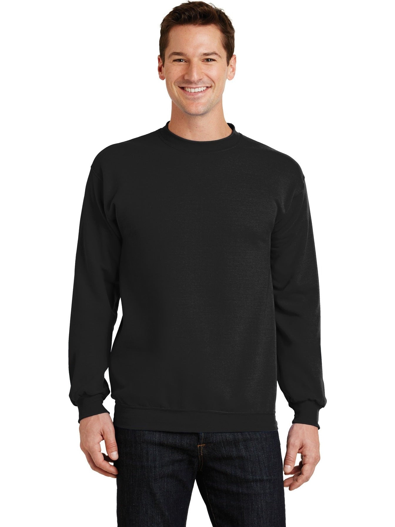 no-logo Port & Company Classic Crewneck Sweatshirt-Regular-Port & Company-Thread Logic