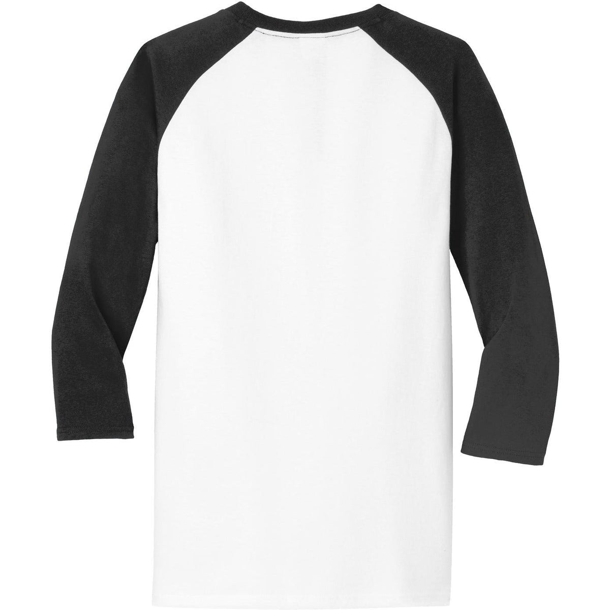 no-logo Port & Company Core Blend 3/4-Sleeve Raglan Tee-Regular-Port & Company-Thread Logic