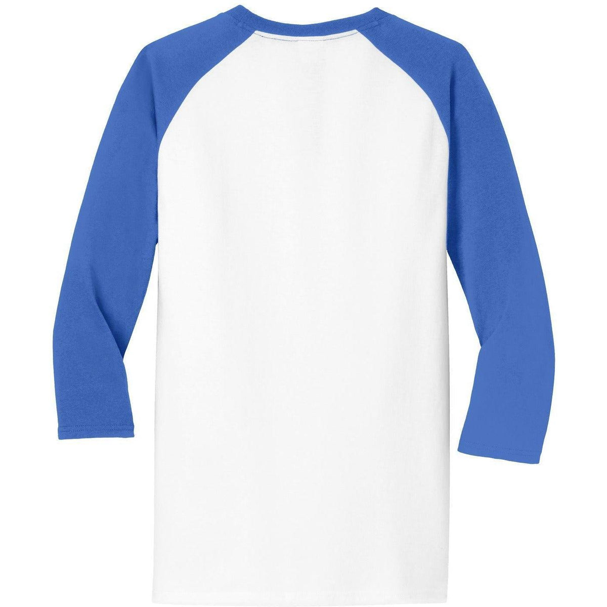 no-logo Port & Company Core Blend 3/4-Sleeve Raglan Tee-Regular-Port & Company-Thread Logic