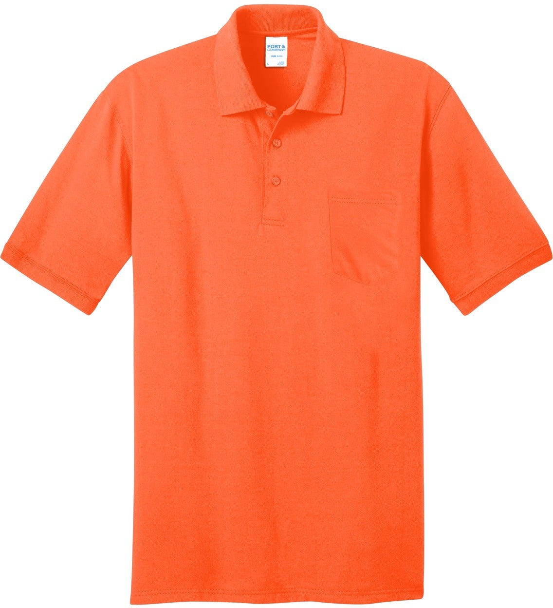 Port & Company Core Blend Jersey Knit Pocket Polo