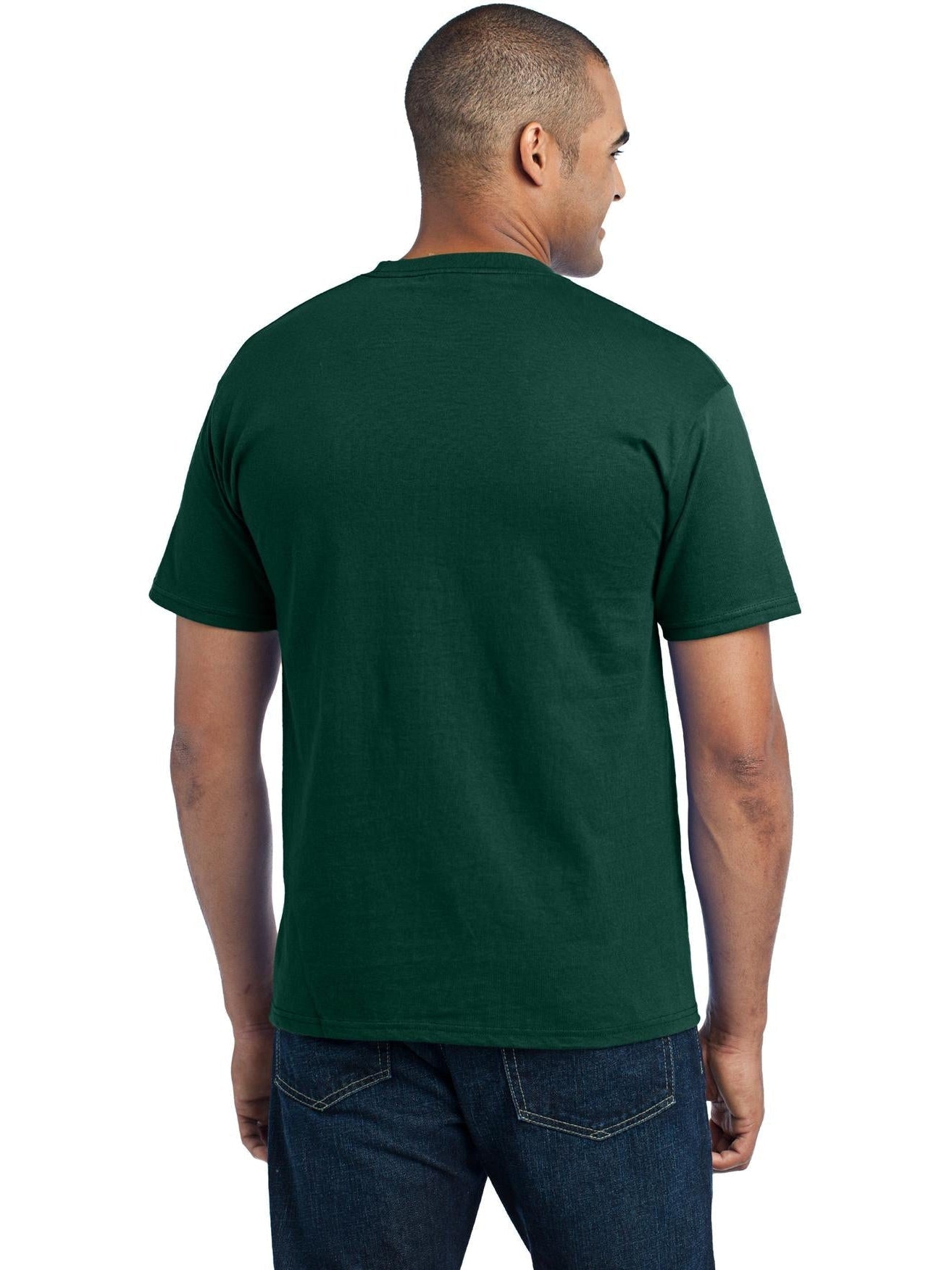 no-logo Port & Company Core Blend Pocket Tee-Regular-Port & Company-Thread Logic
