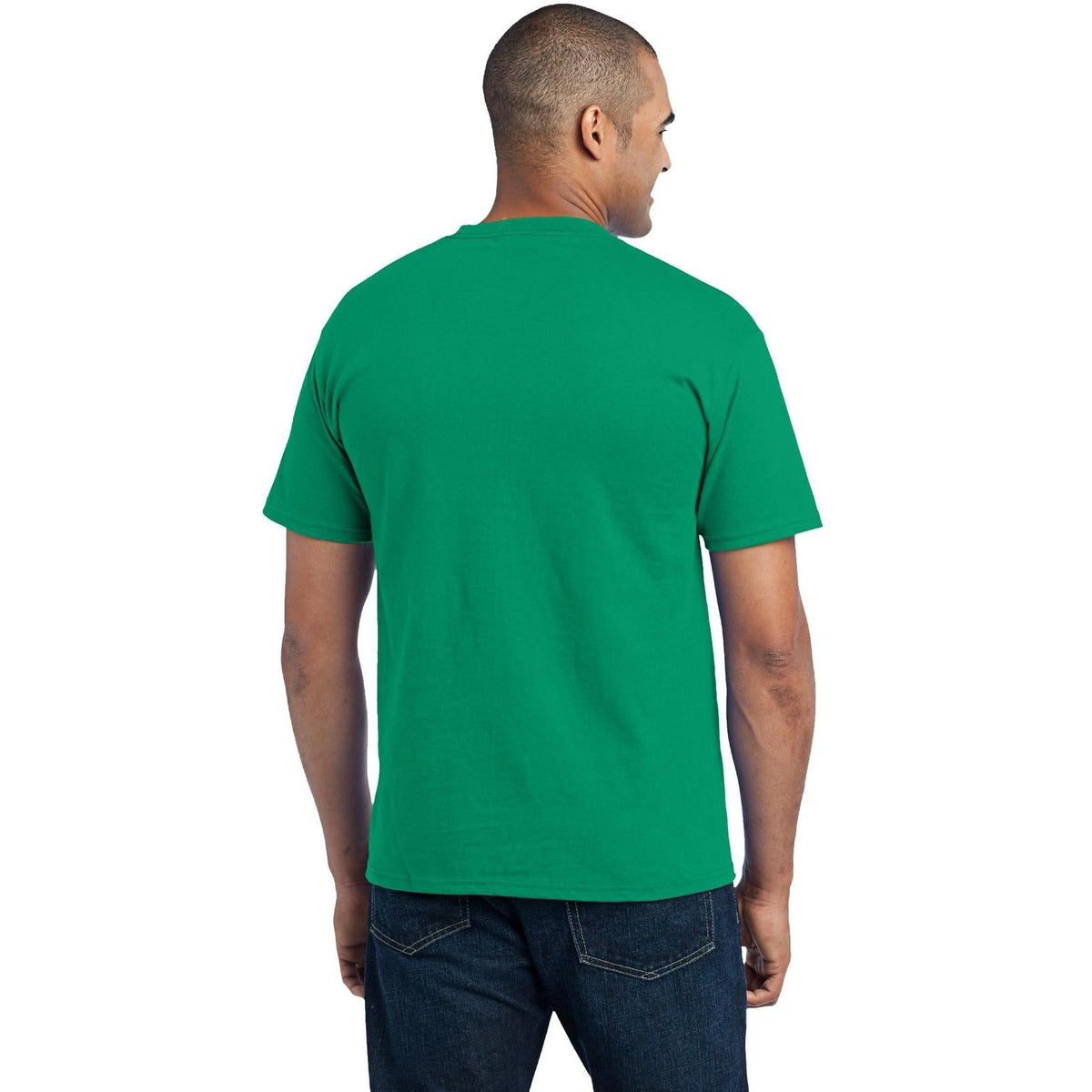 no-logo Port & Company Core Blend Pocket Tee-Regular-Port & Company-Thread Logic