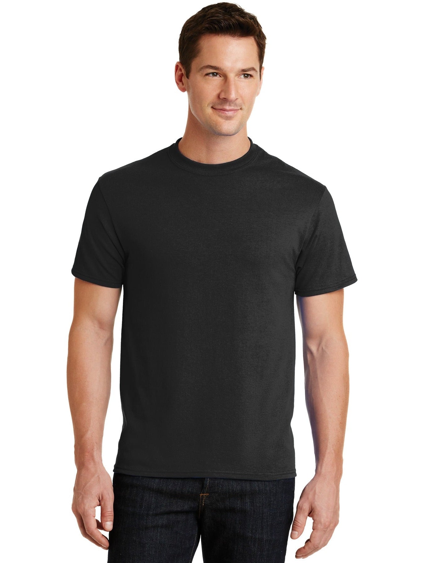 no-logo Port & Company Core Blend Tee-Regular-Port & Company-Thread Logic
