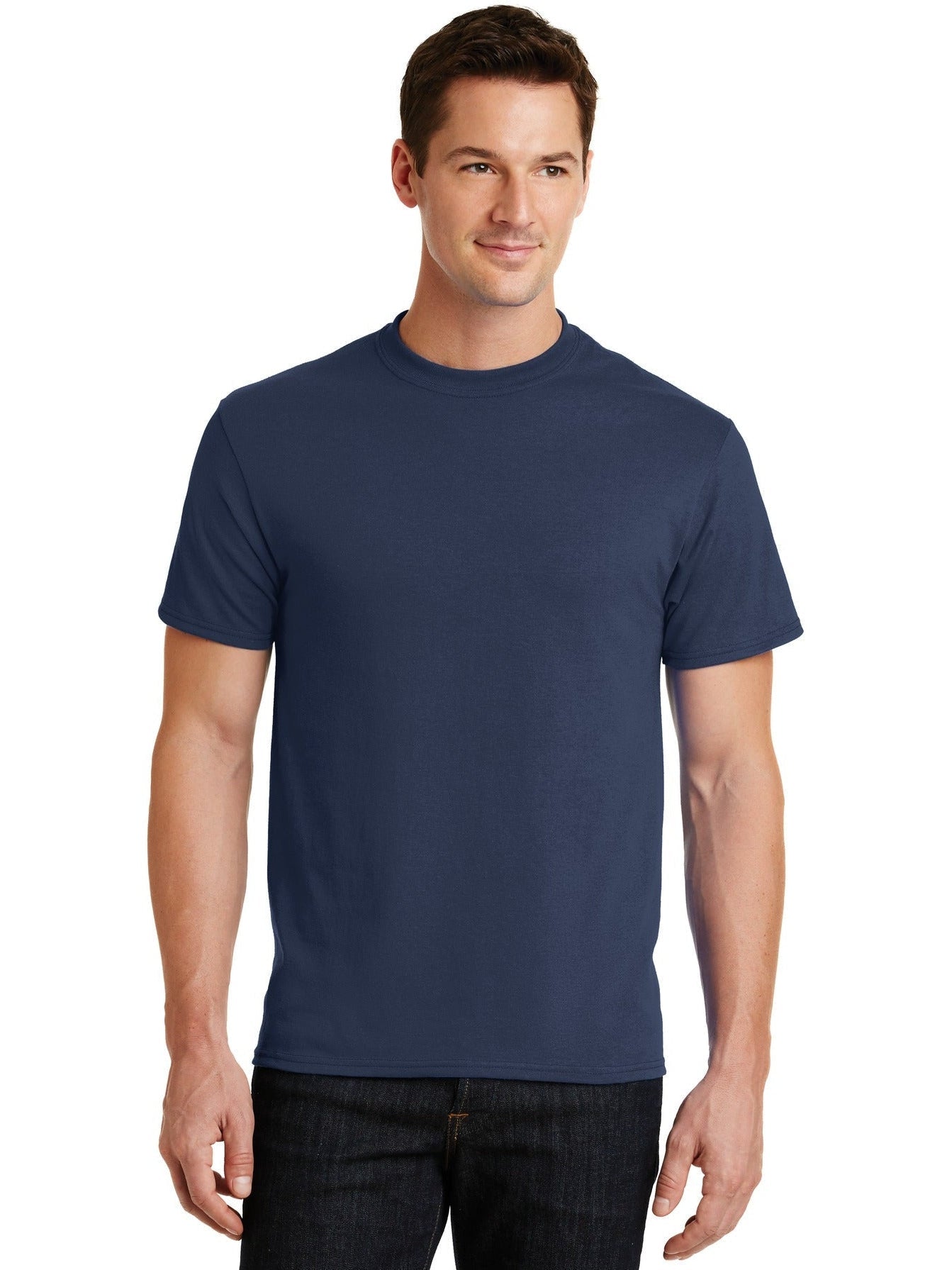 no-logo Port & Company Core Blend Tee-Regular-Port & Company-Thread Logic