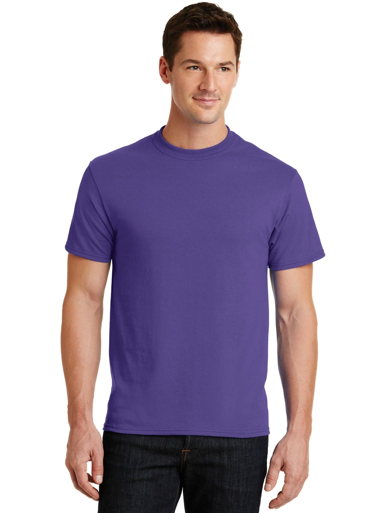 no-logo Port & Company Core Blend Tee-Regular-Port & Company-Thread Logic