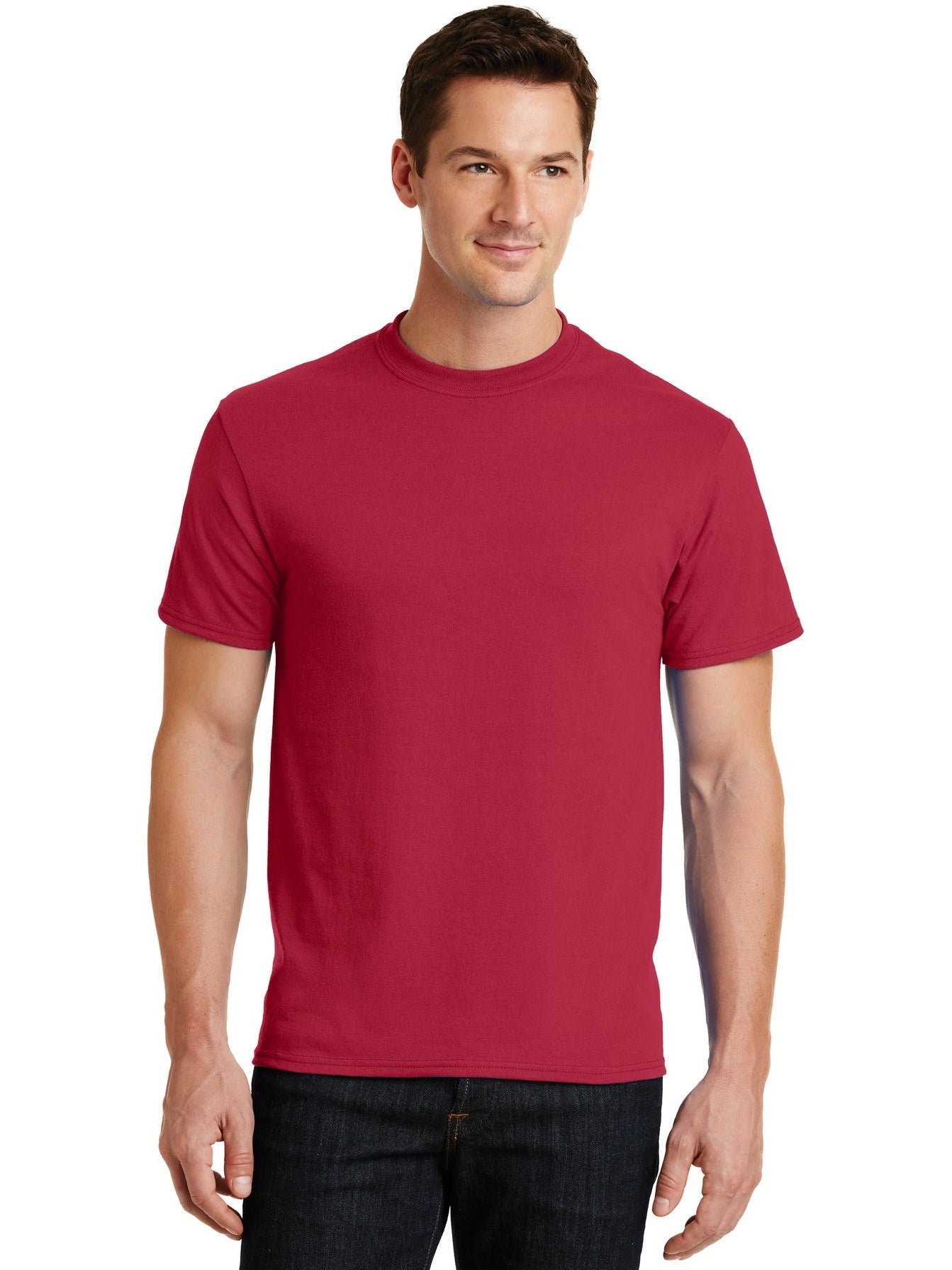 no-logo Port & Company Core Blend Tee-Regular-Port & Company-Thread Logic