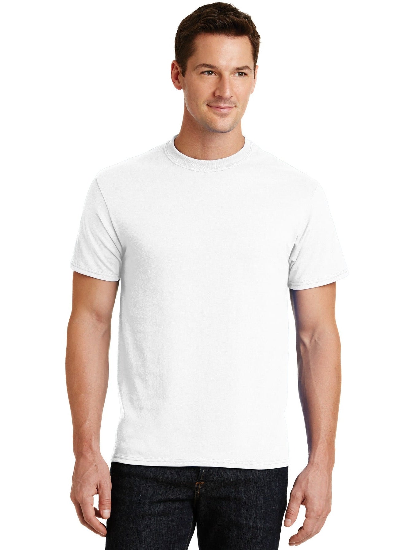 no-logo Port & Company Core Blend Tee-Regular-Port & Company-Thread Logic