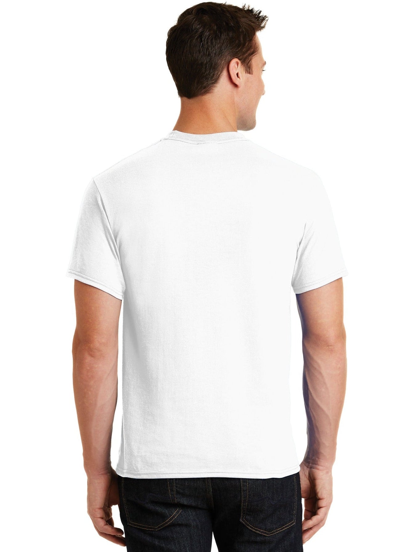 no-logo Port & Company Core Blend Tee-Regular-Port & Company-Thread Logic