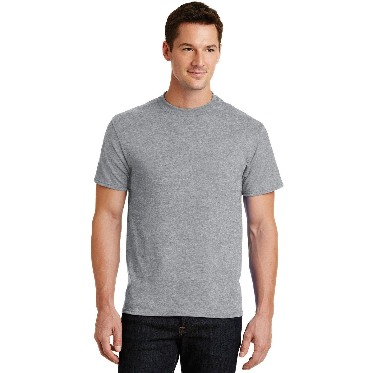 no-logo Port & Company Core Blend Tee-Polos-Port & Company-Thread Logic