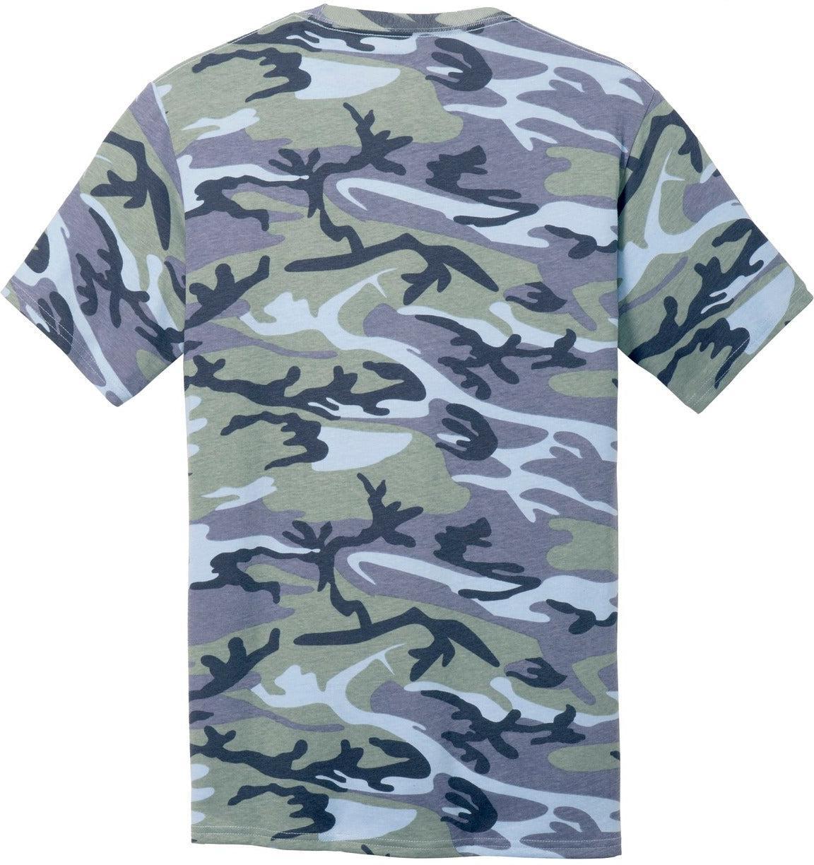 no-logo Port & Company Core Cotton Camo Tee-Regular-Port & Company-Thread Logic