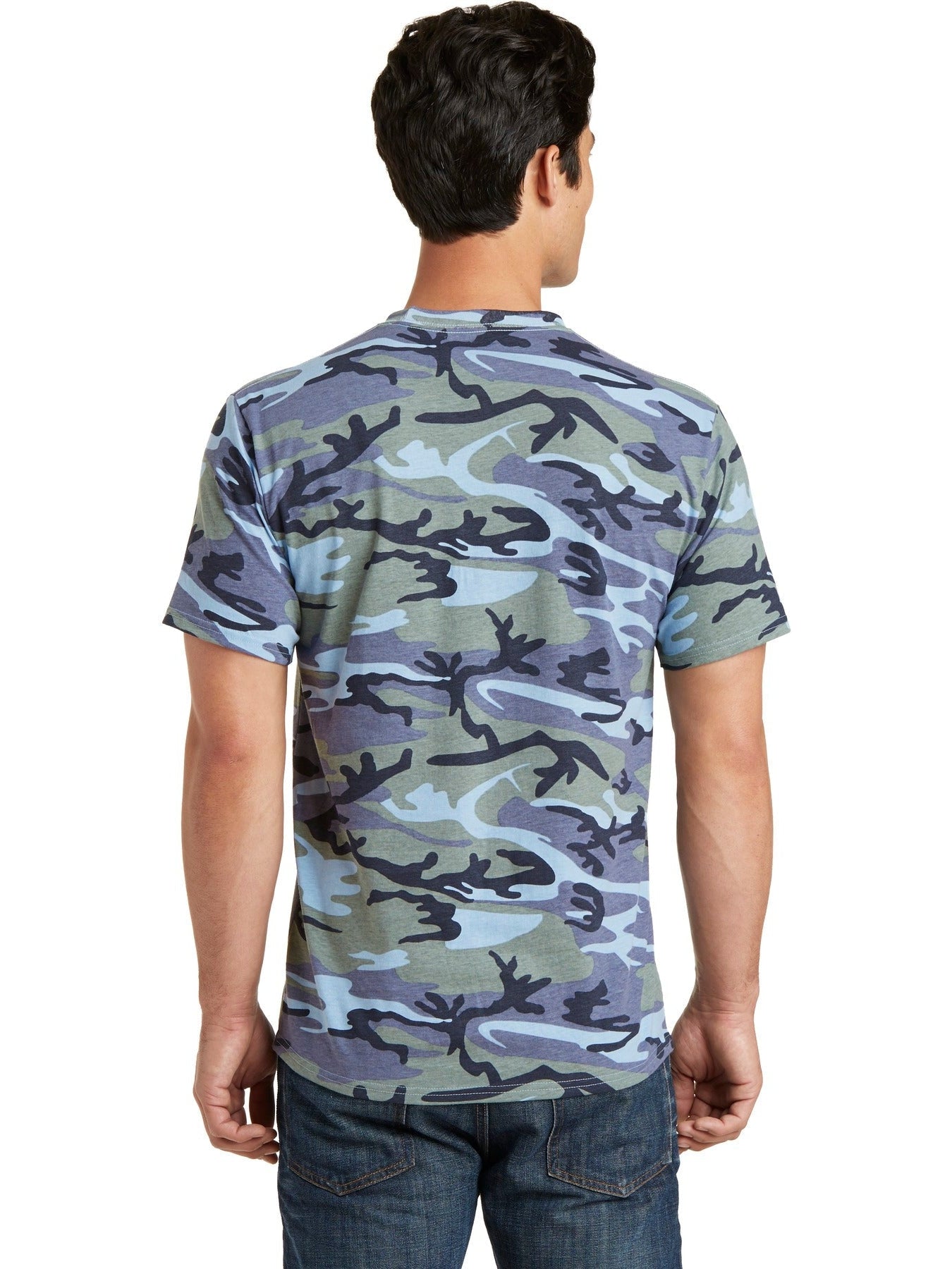 no-logo Port & Company Core Cotton Camo Tee-Regular-Port & Company-Thread Logic
