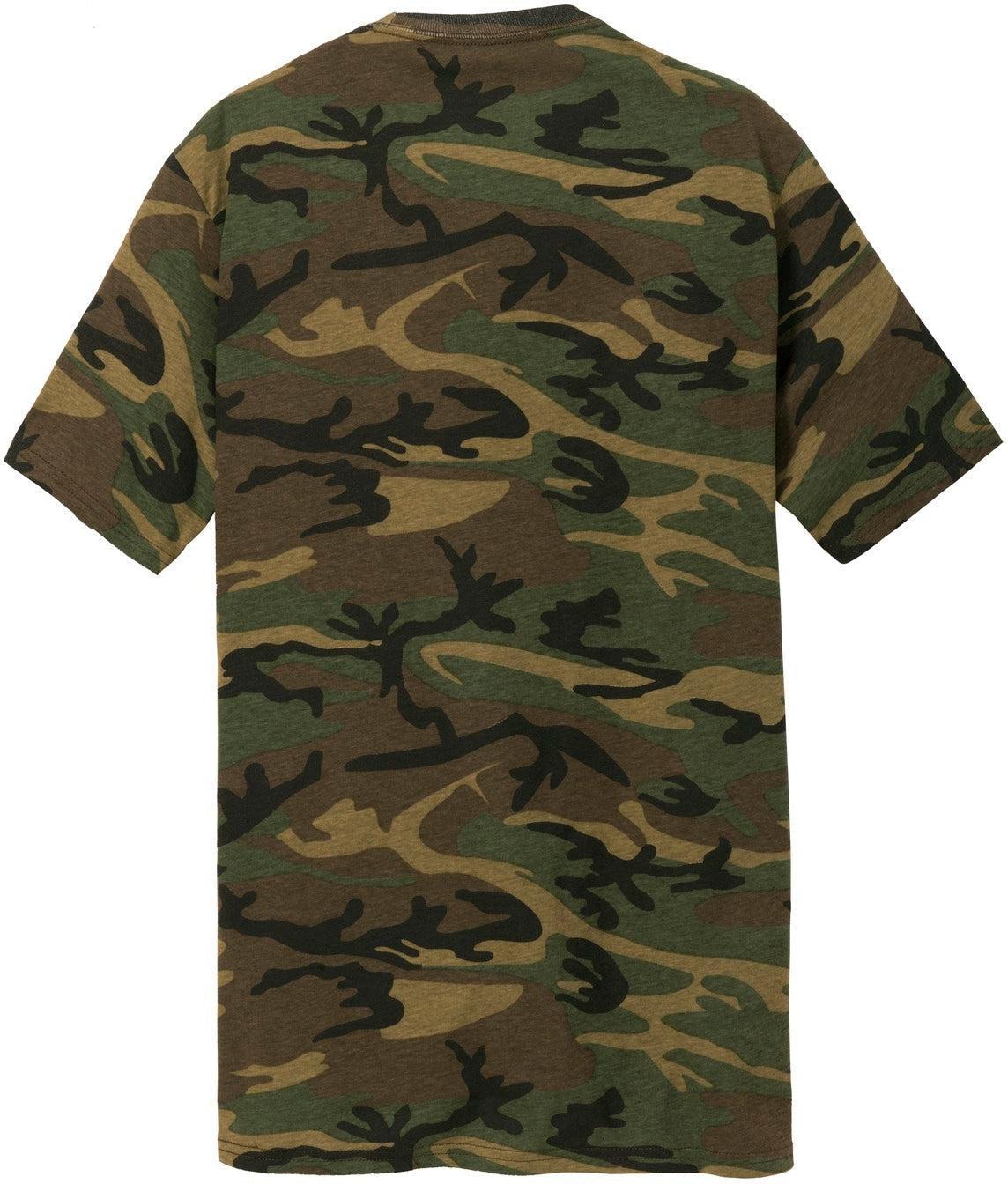 no-logo Port & Company Core Cotton Camo Tee-Regular-Port & Company-Thread Logic