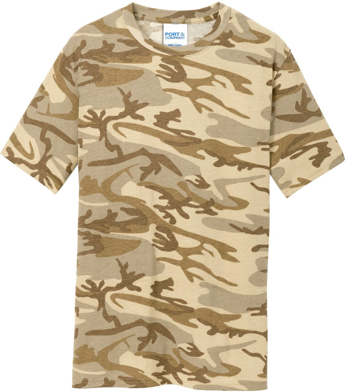 Port & Company Core Cotton Camo Tee