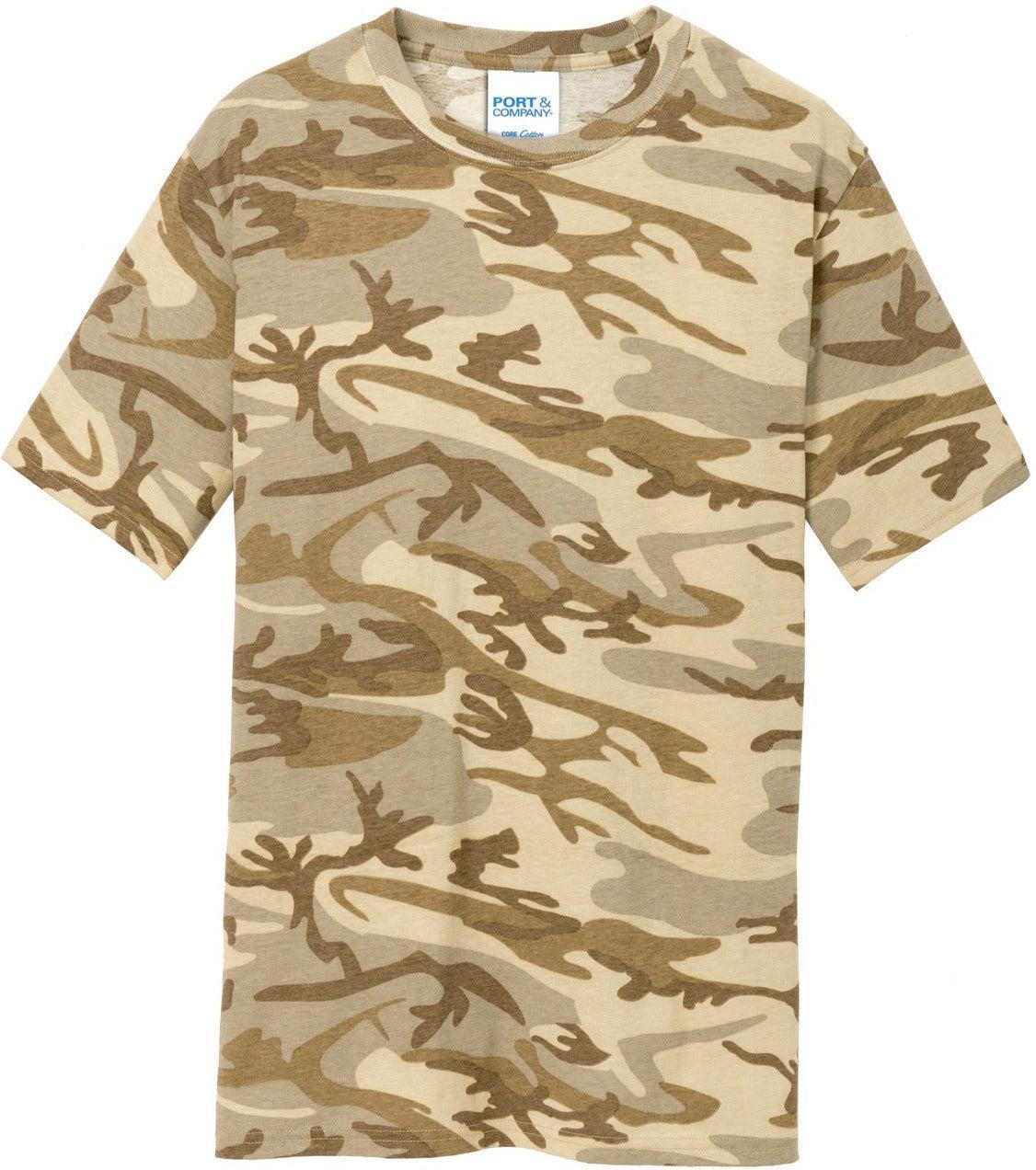 Port & Company Core Cotton Camo Tee