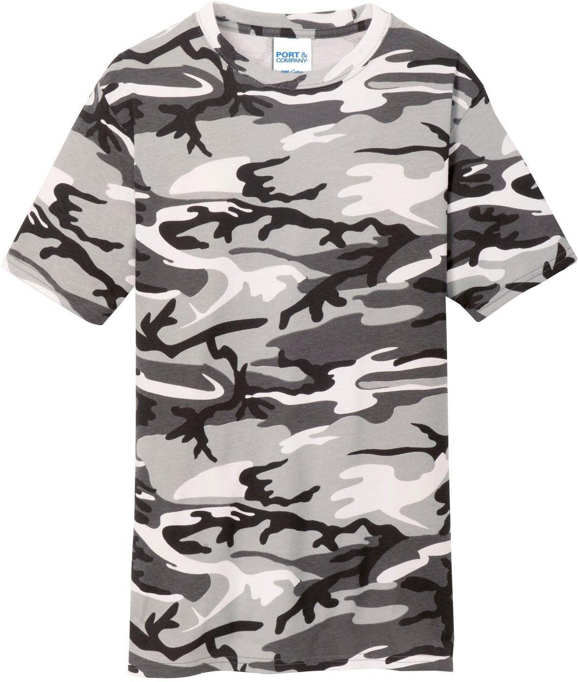 Port & Company Core Cotton Camo Tee
