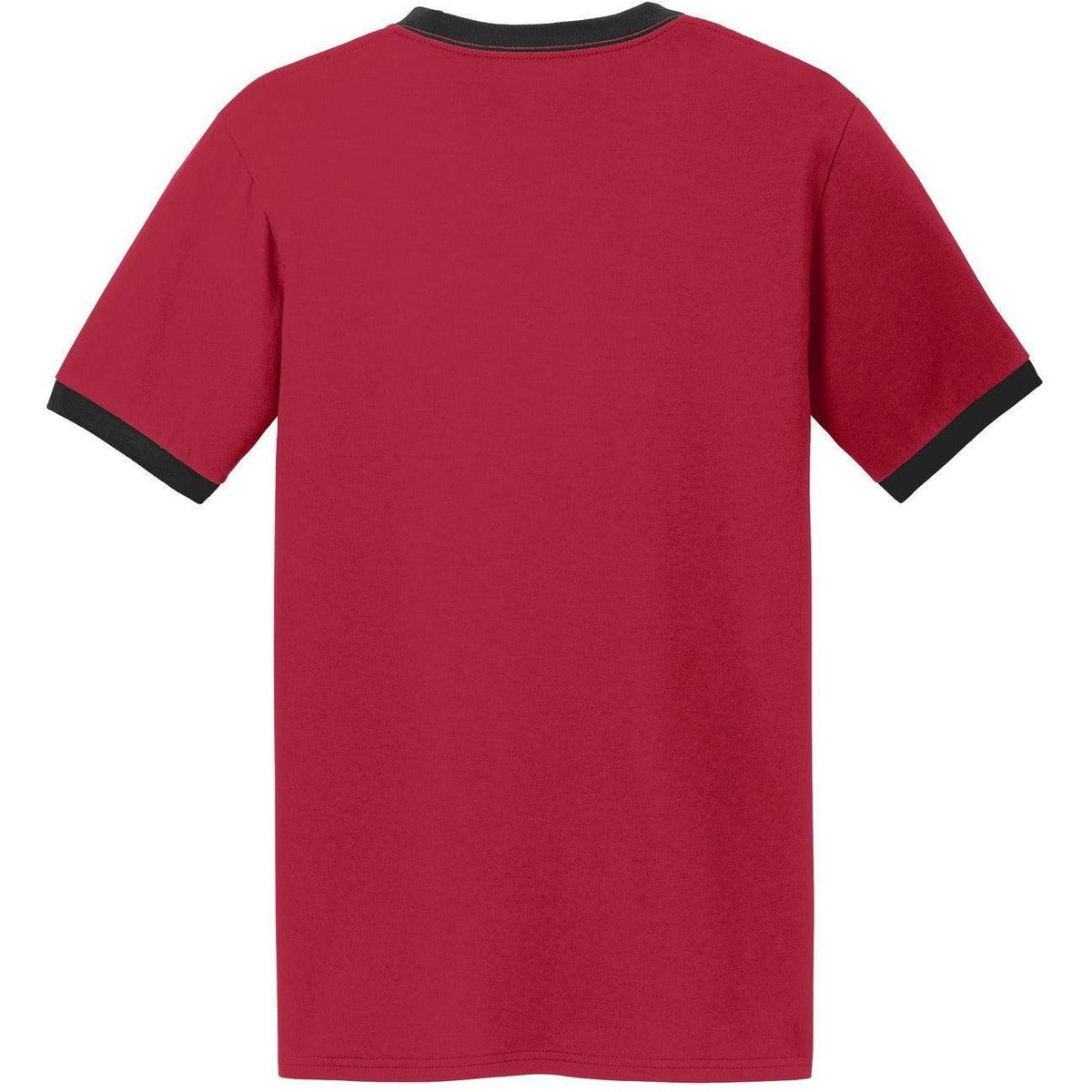 no-logo Port & Company Core Cotton Ringer Tee-Regular-Port & Company-Thread Logic