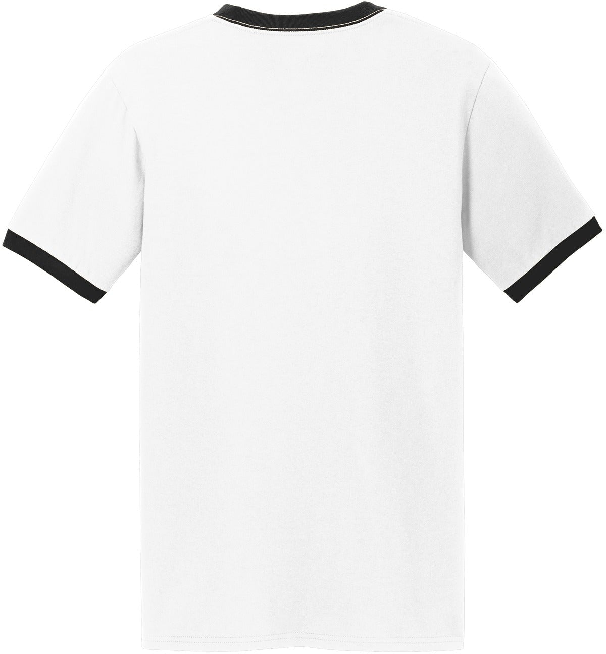 no-logo Port & Company Core Cotton Ringer Tee-Regular-Port & Company-Thread Logic