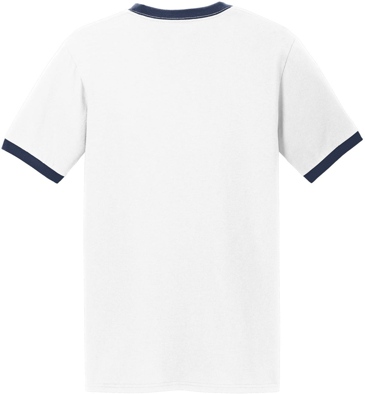 no-logo Port & Company Core Cotton Ringer Tee-Regular-Port & Company-Thread Logic