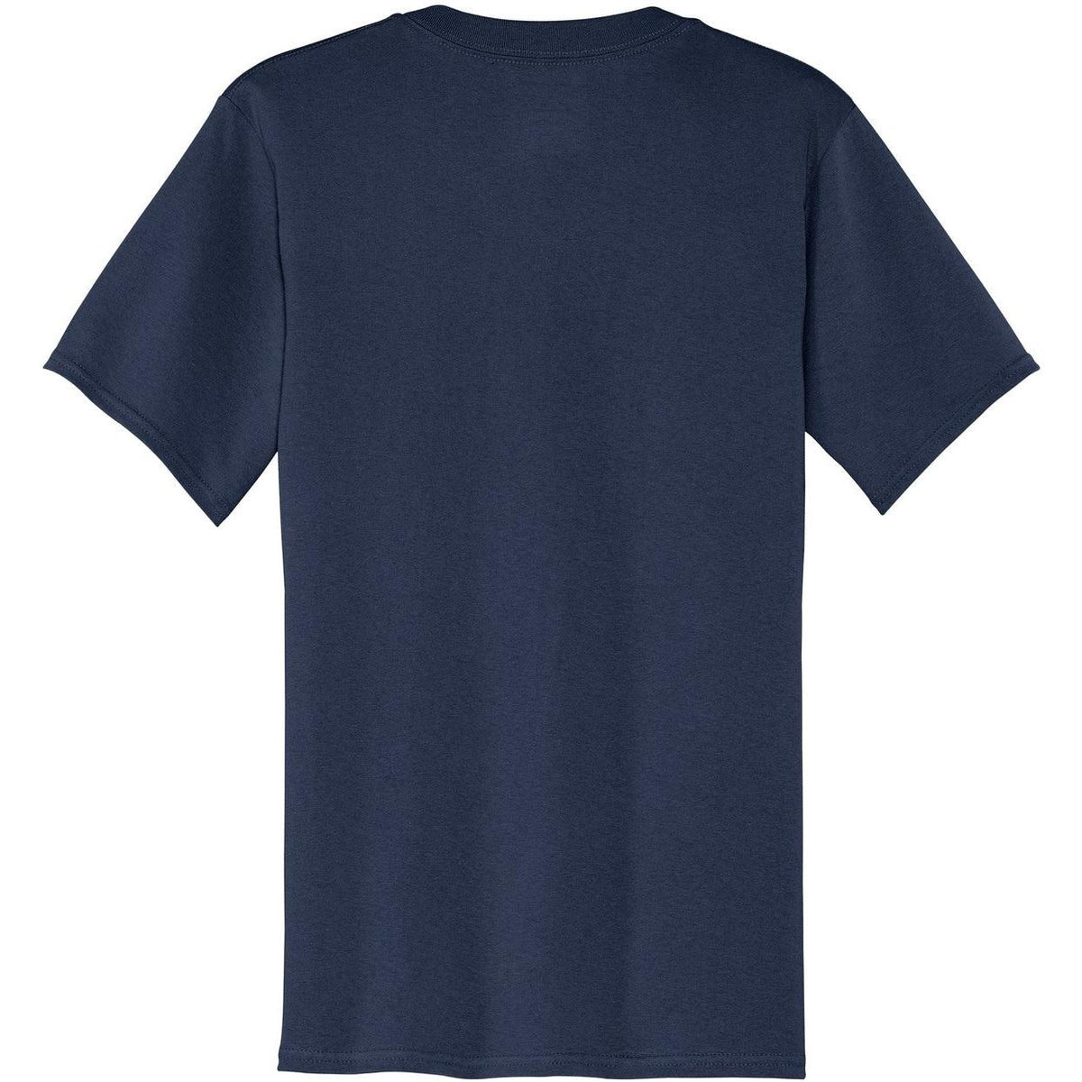no-logo Port & Company Core Cotton V-Neck Tee-Regular-Port & Company-Thread Logic