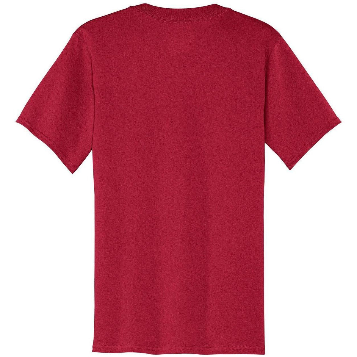 no-logo Port & Company Core Cotton V-Neck Tee-Regular-Port & Company-Thread Logic
