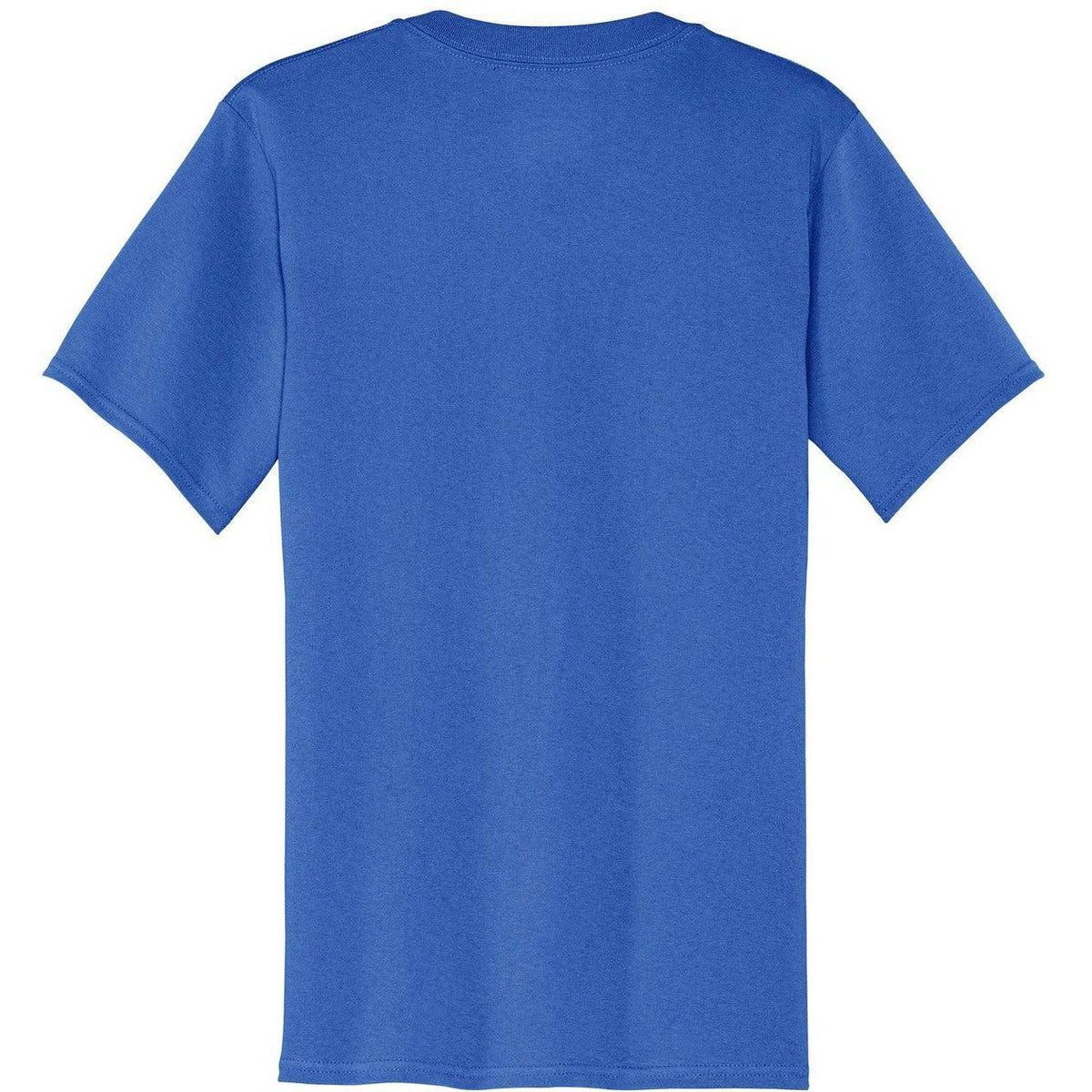 no-logo Port & Company Core Cotton V-Neck Tee-Regular-Port & Company-Thread Logic