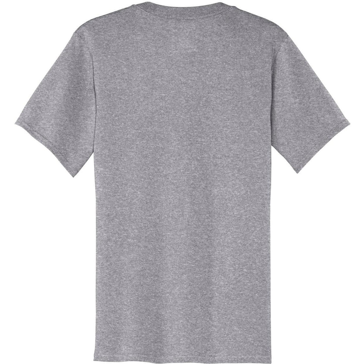 no-logo Port & Company Core Cotton V-Neck Tee-Regular-Port & Company-Thread Logic