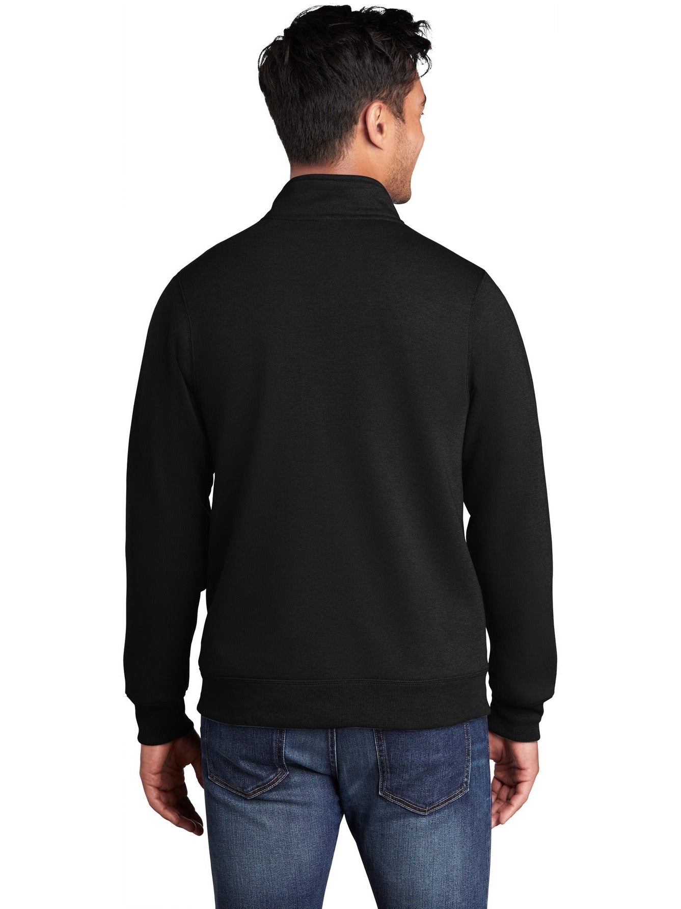 no-logo Port & Company Core Fleece Cadet Full-Zip Sweatshirt-Regular-Port & Company-Thread Logic