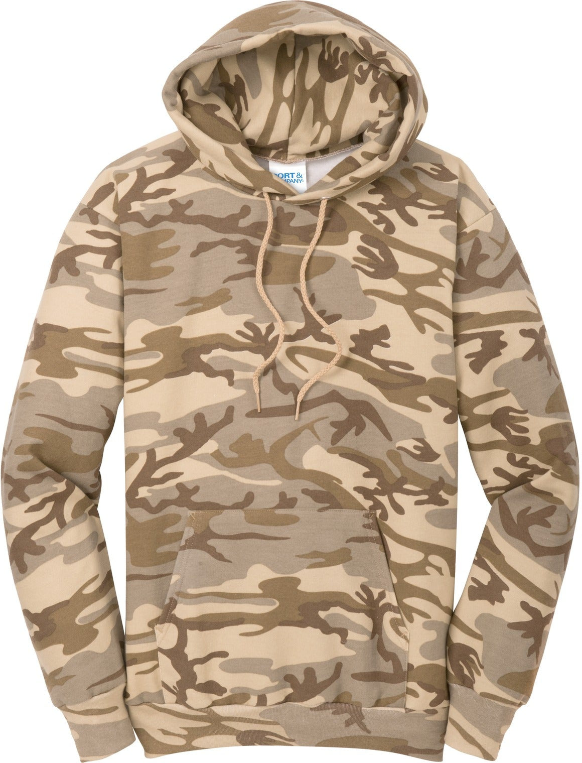 Port & Company Core Fleece Camo Pullover Hooded Sweatshirt