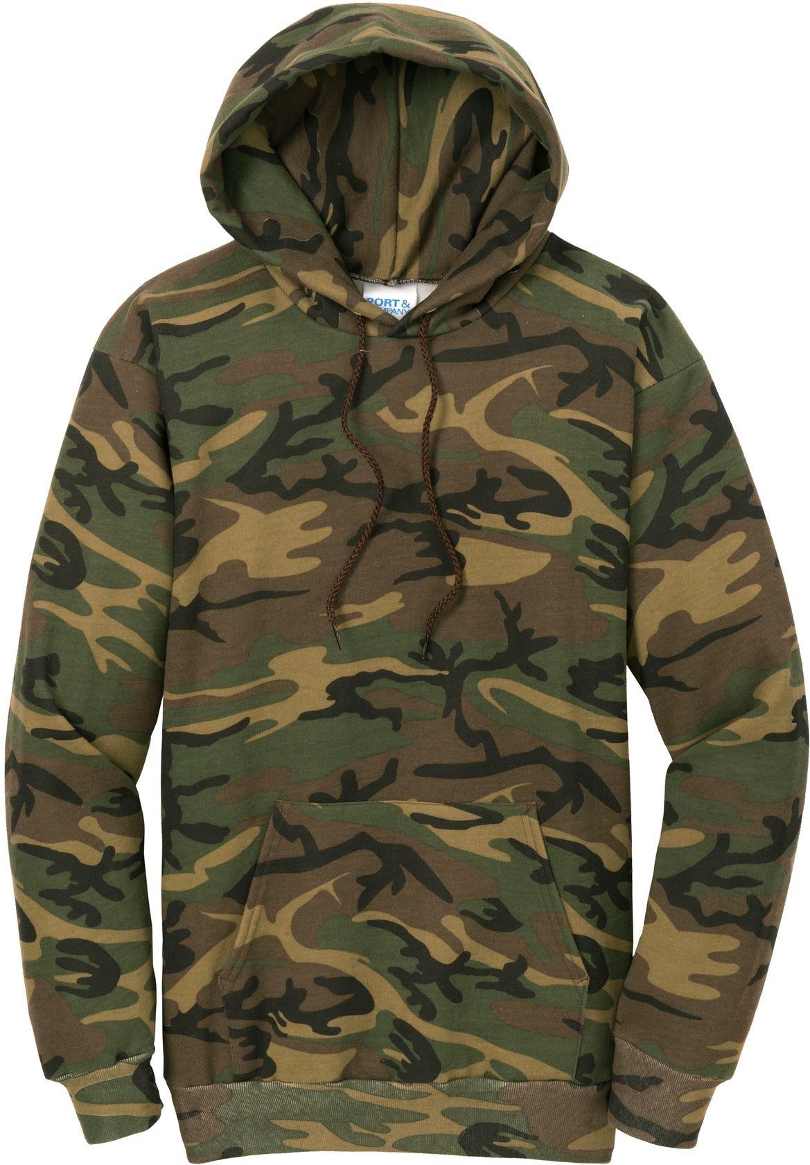 Port & Company Core Fleece Camo Pullover Hooded Sweatshirt