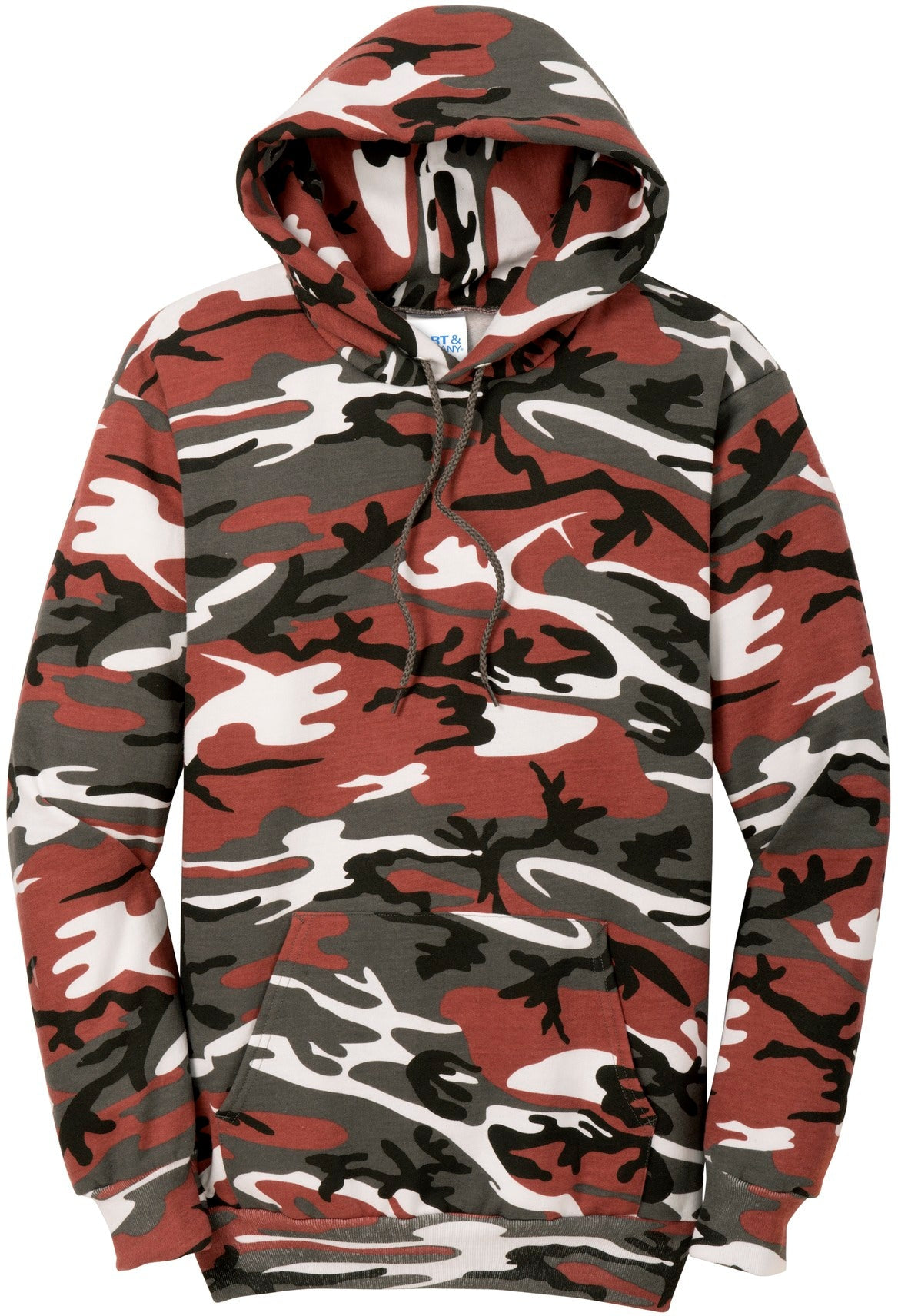 Port & Company Core Fleece Camo Pullover Hooded Sweatshirt