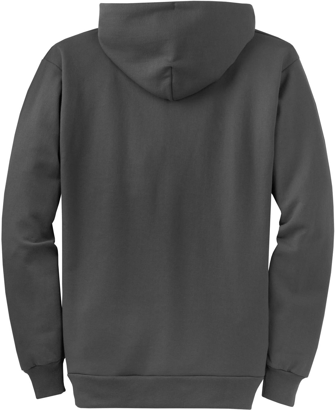 no-logo Port & Company Core Fleece Full-Zip Hooded Sweatshirt-Regular-Port & Company-Thread Logic