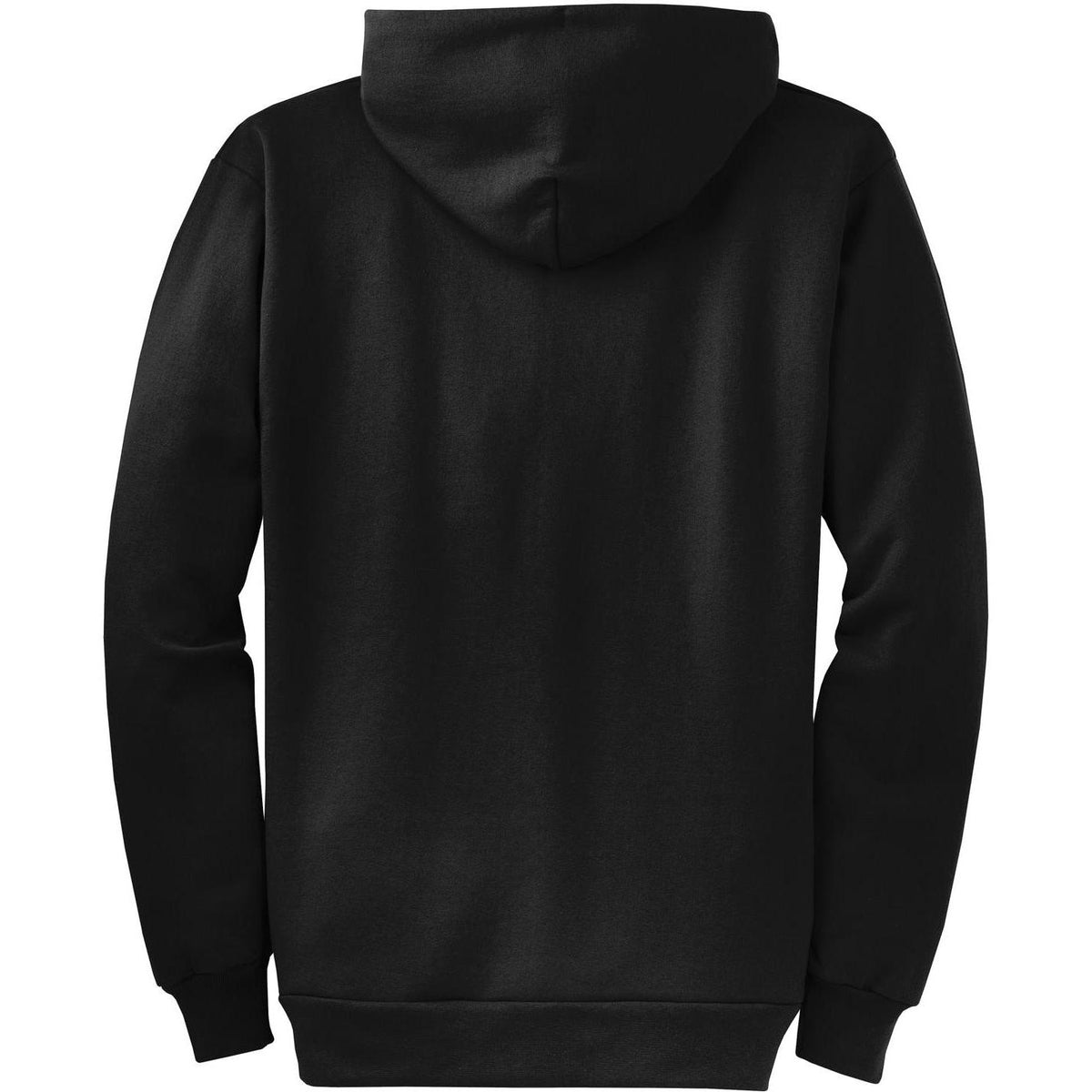 no-logo Port & Company Core Fleece Full-Zip Hooded Sweatshirt-Regular-Port & Company-Thread Logic