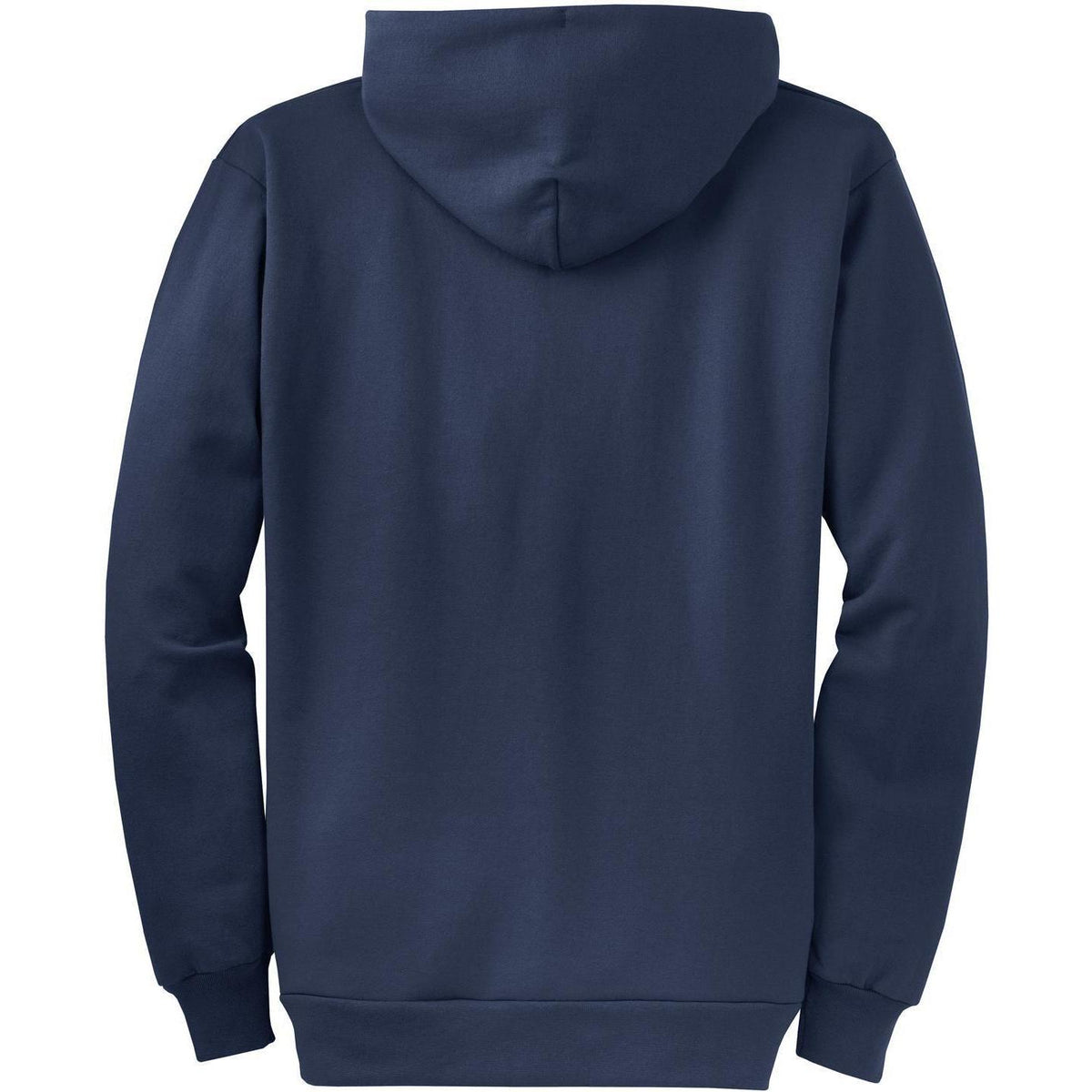 no-logo Port & Company Core Fleece Full-Zip Hooded Sweatshirt-Regular-Port & Company-Thread Logic