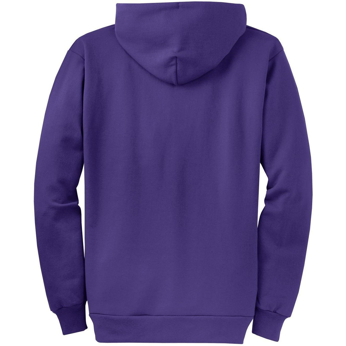 no-logo Port & Company Core Fleece Full-Zip Hooded Sweatshirt-Regular-Port & Company-Thread Logic