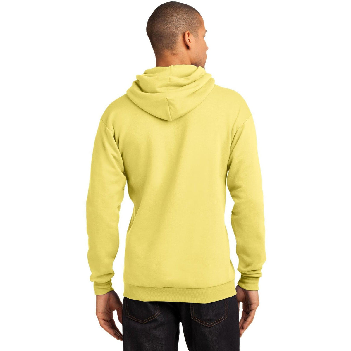 no-logo Port & Company Core Fleece Pullover Hooded Sweatshirt-Regular-Port & Company-Thread Logic