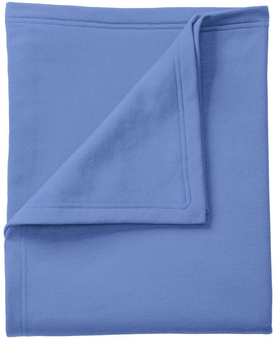 no-logo Port & Company Core Fleece Sweatshirt Blanket-Regular-Port & Company-Carolina Blue-1 Size-Thread Logic