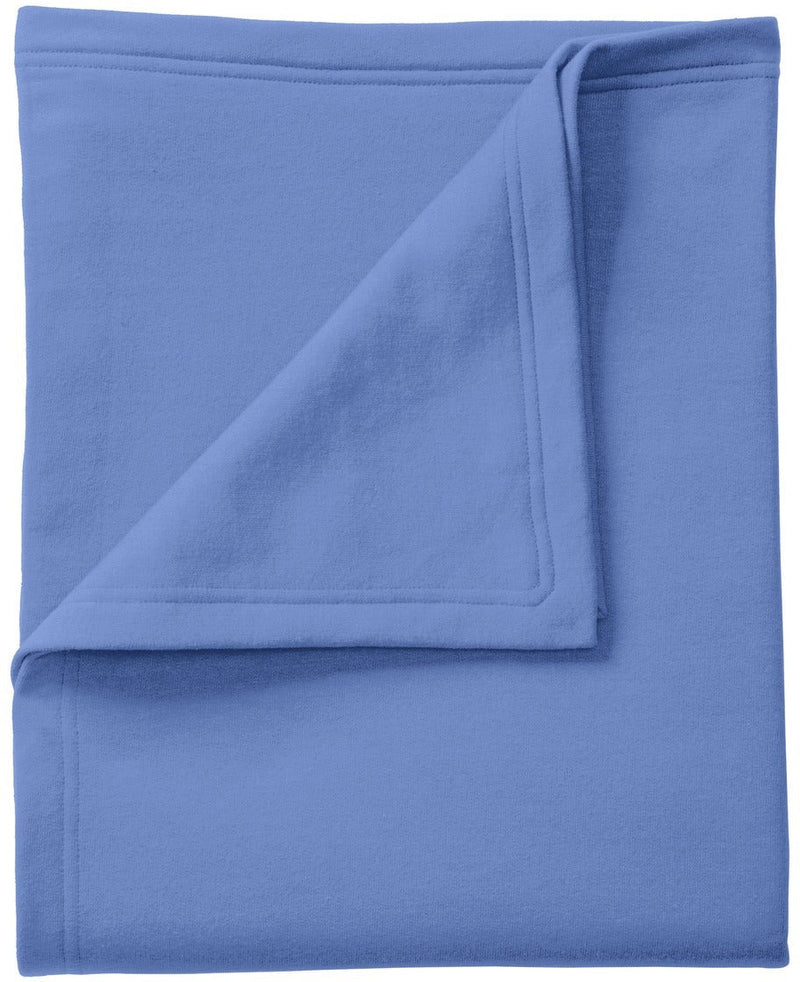 no-logo Port & Company Core Fleece Sweatshirt Blanket-Regular-Port & Company-Carolina Blue-1 Size-Thread Logic