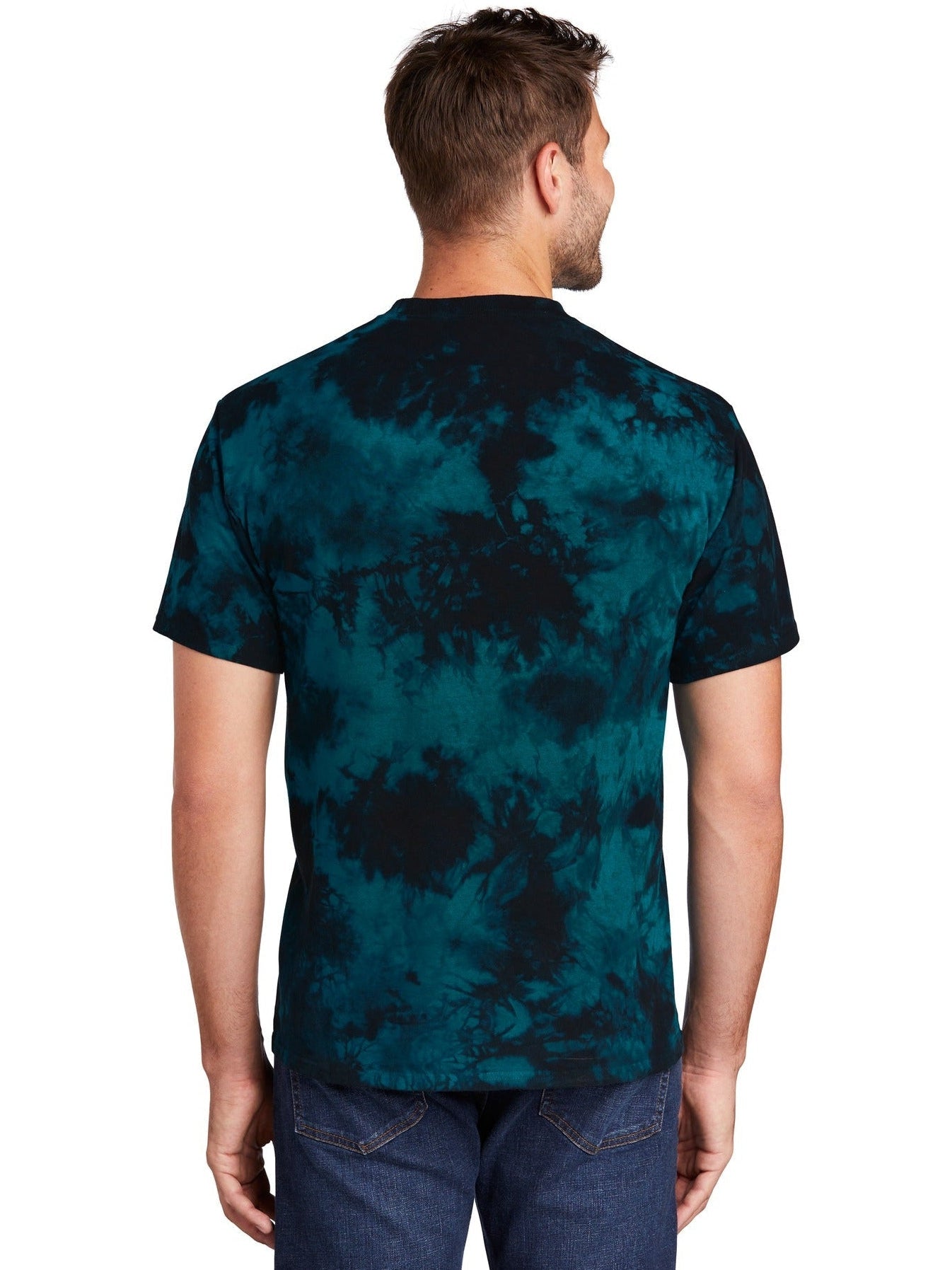 no-logo Port & Company Crystal Tie-Dye Tee-Regular-Port & Company-Thread Logic