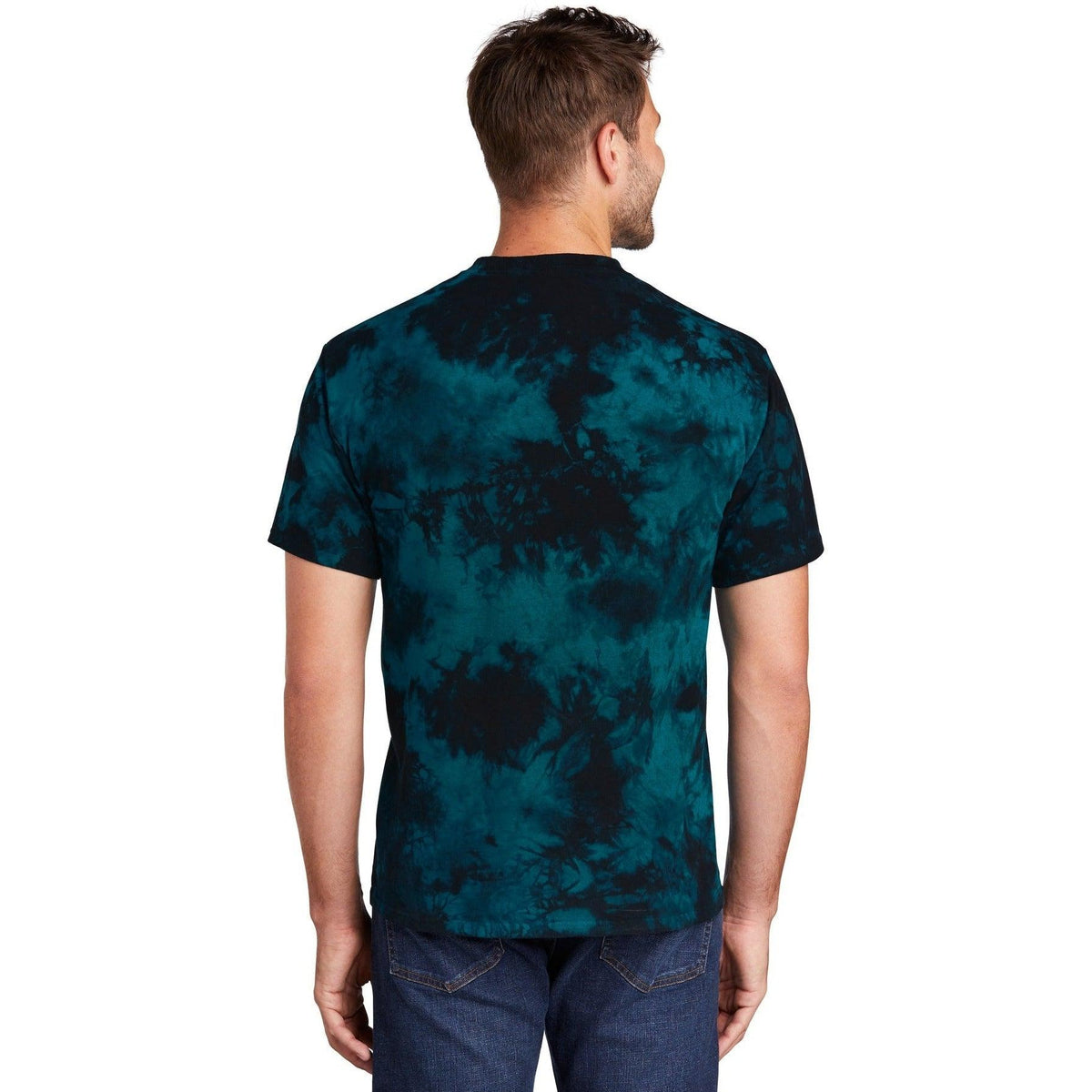 no-logo Port & Company Crystal Tie-Dye Tee-Regular-Port & Company-Thread Logic