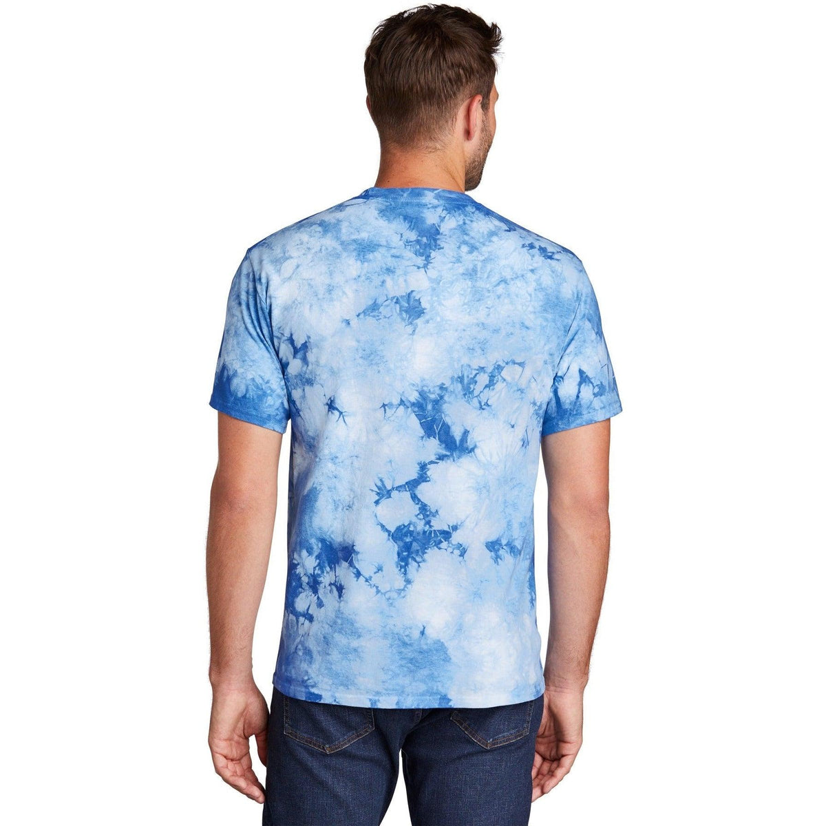 no-logo Port & Company Crystal Tie-Dye Tee-Regular-Port & Company-Thread Logic