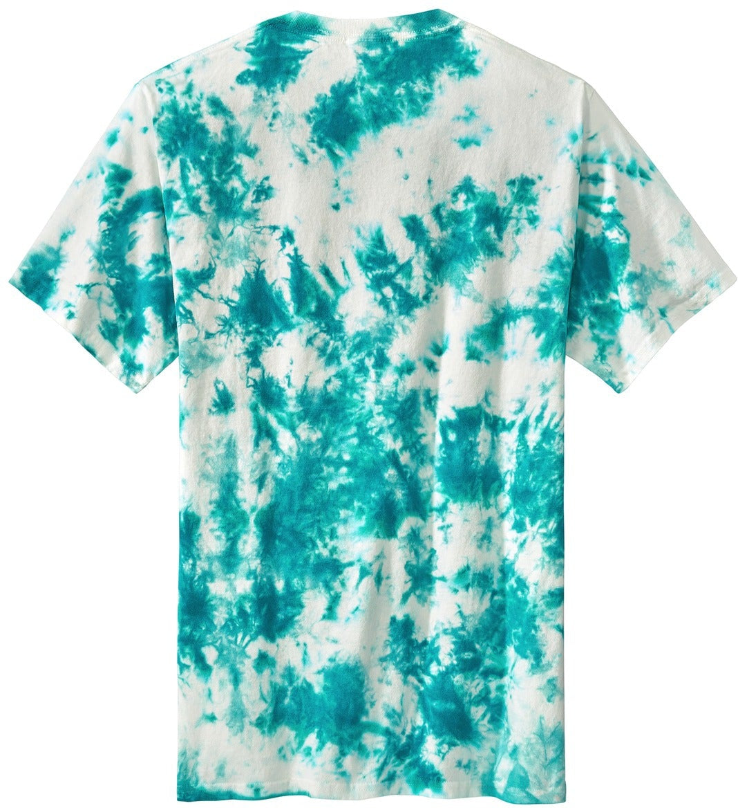 no-logo Port & Company Crystal Tie-Dye Tee-Regular-Port & Company-Thread Logic