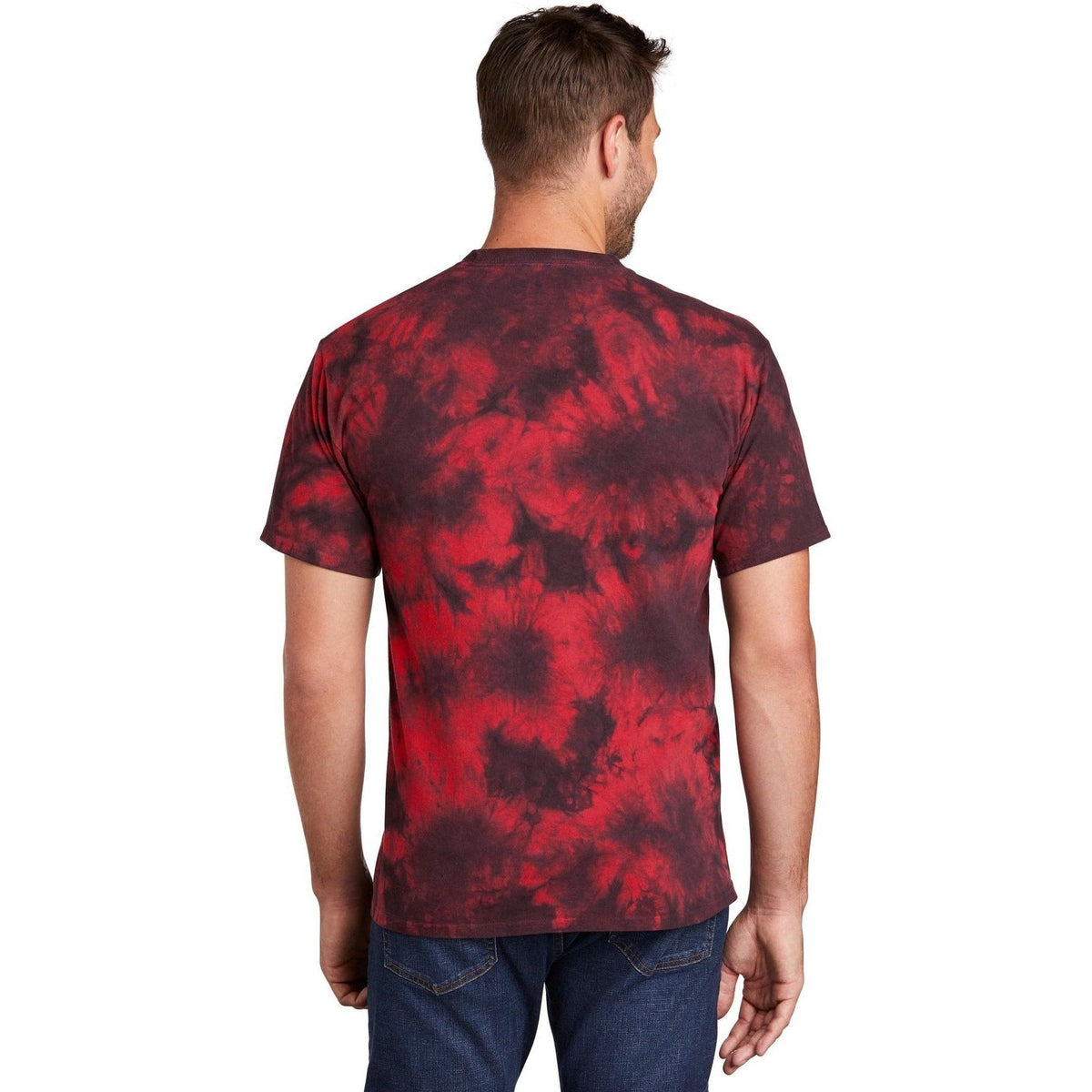 no-logo Port & Company Crystal Tie-Dye Tee-Regular-Port & Company-Thread Logic