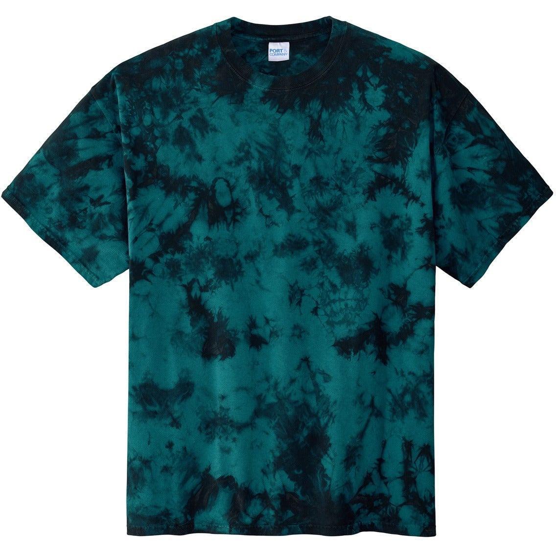 no-logo Port & Company Crystal Tie-Dye Tee