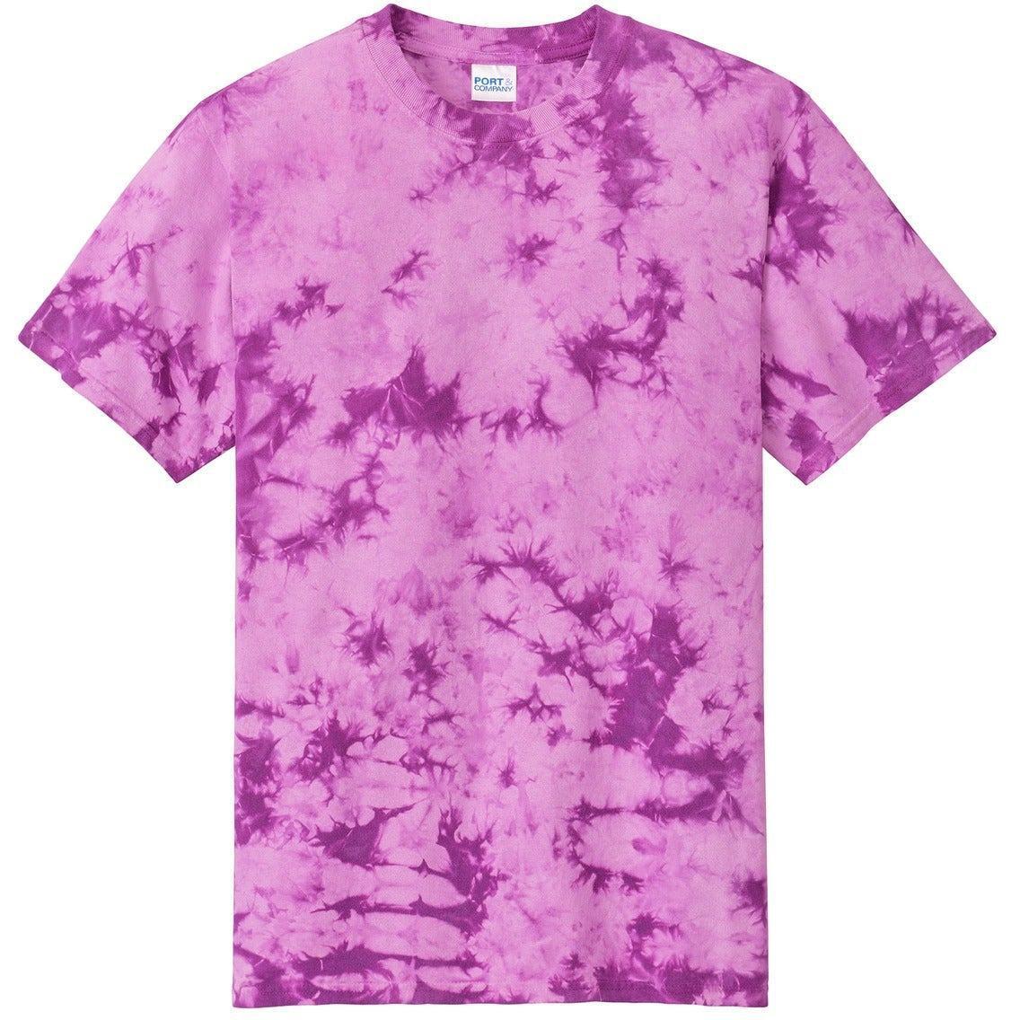 no-logo Port & Company Crystal Tie-Dye Tee