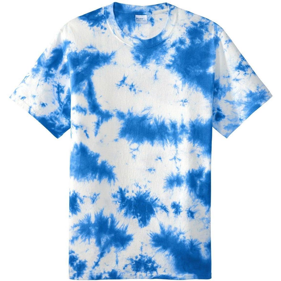 no-logo Port & Company Crystal Tie-Dye Tee